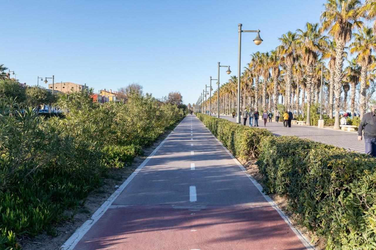 Malvarrosa Las Arenas I Valencia Exteriör bild