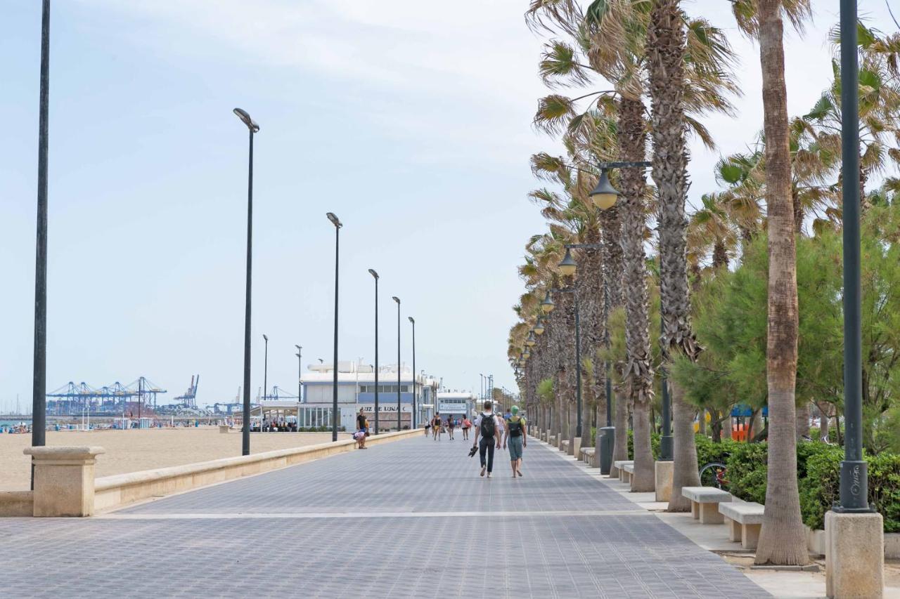 Malvarrosa Las Arenas I Valencia Exteriör bild